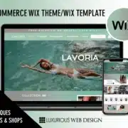 Lavoria eCommerce Swimwear Website Template