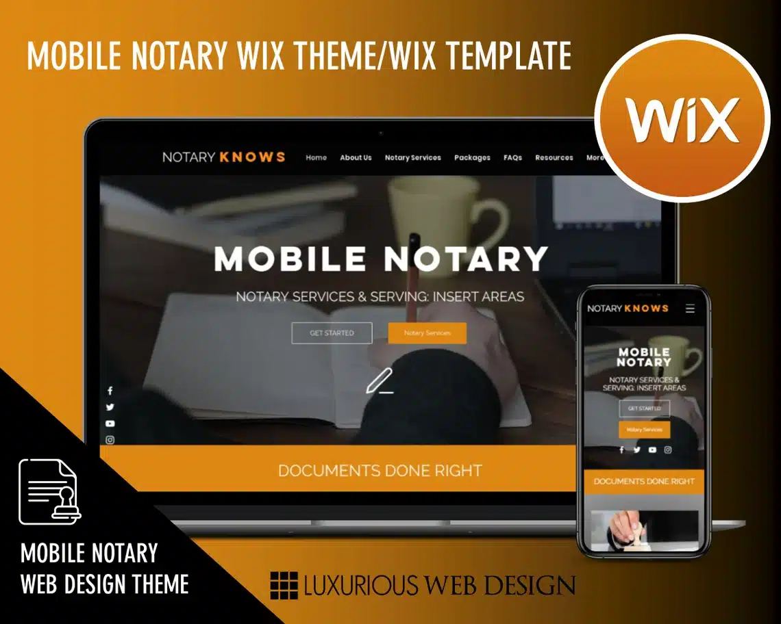 Notary Knows Website Template