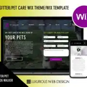 Pet Guru Pet Sitter & Walker Website Template