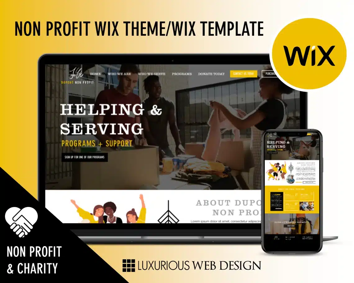 Dupont Non Profit & Charity Website Template