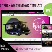 Dreamie’s Food Truck Website Template