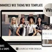 Slevank Clothing eCommerce Website Template