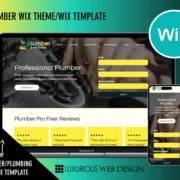 Plumber ProFixer Website Template