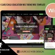 Joy Monarch Daycare & Child Care Website Template