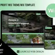 Green95 Non Profit Website Template