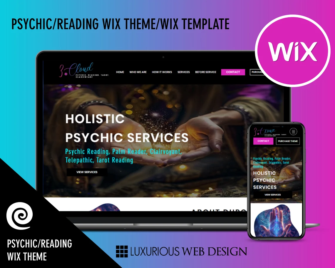 3 Cloud – Psychic Reading Website Template