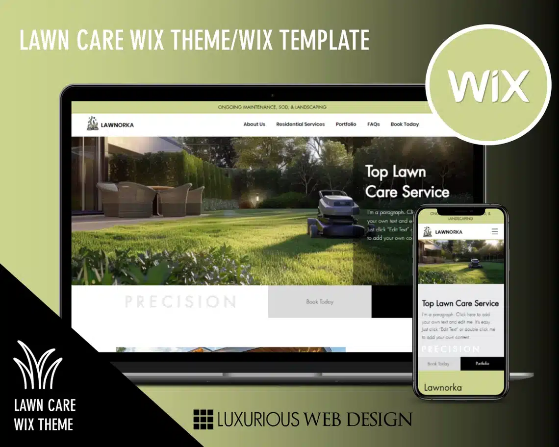 Lawnorka Lawn Care Website Template