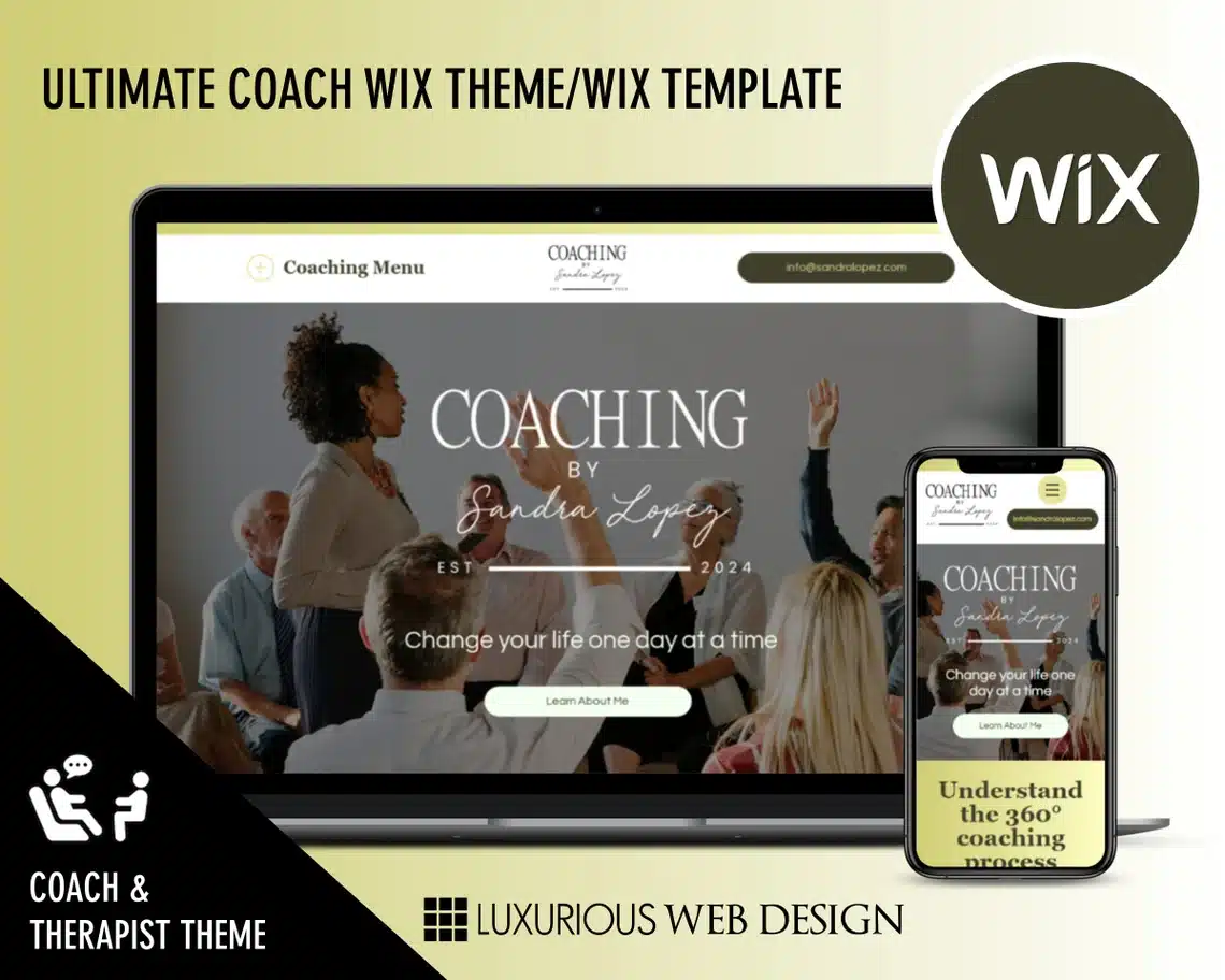 Ultimate Coach & Consultant Website Template