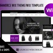 Magnify Hair Extensions eCommerce Website Template