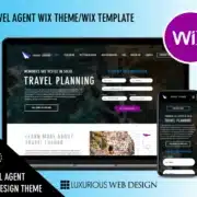 Lushor Travel Agent Website Template