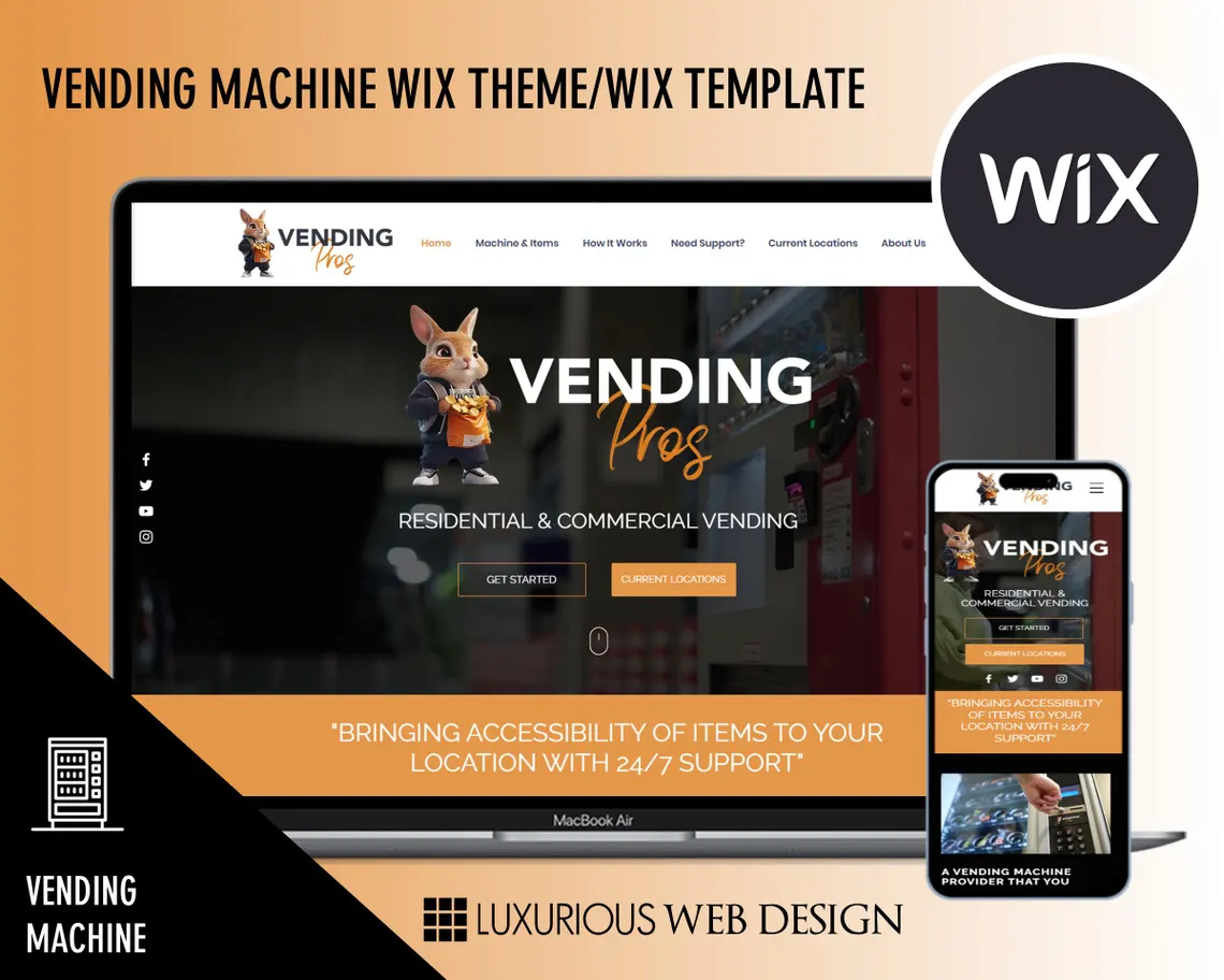 Vending Pros Website Template