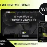 NFTCrunch Website Template