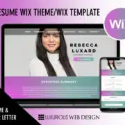 Luxard Resume Website Template