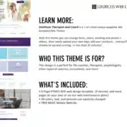 Smithson Life and Executive Coach Website Template