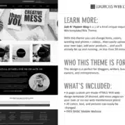 Salt N’ Pepper Blog Website Template