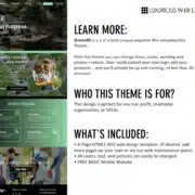 Green95 Non Profit Website Template