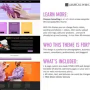 Finesse Business Website Template