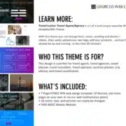 Lushor Travel Agent Website Template