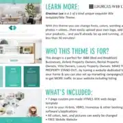 Gracious Lux Vacation Rental Website Template