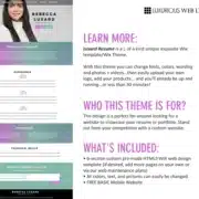 Luxard Resume Website Template