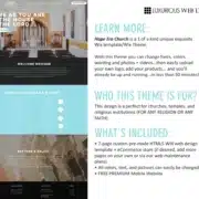 Hope Era Church Website Template