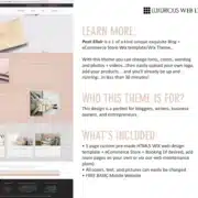 Posh Elixir Blog Website Template