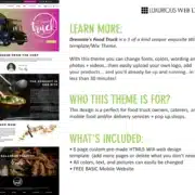 Dreamie’s Food Truck Website Template