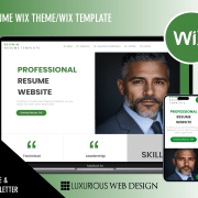 Reswin Resume Website Template