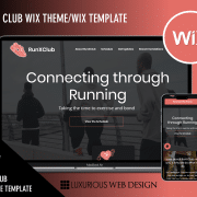 Running X Club Website